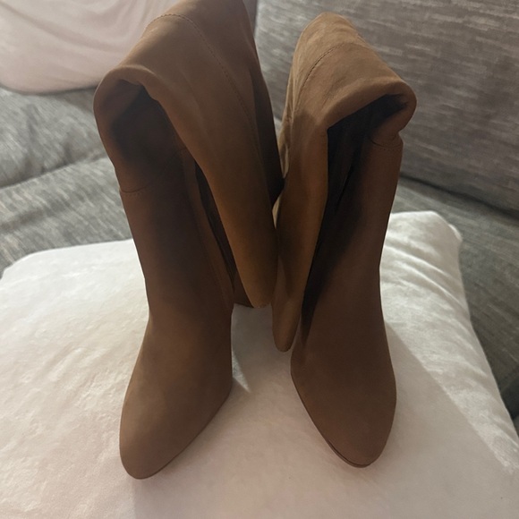 STEVE  MADDEN Tan Knee-High Boots SIZE 5.5 - Picture 7 of 7